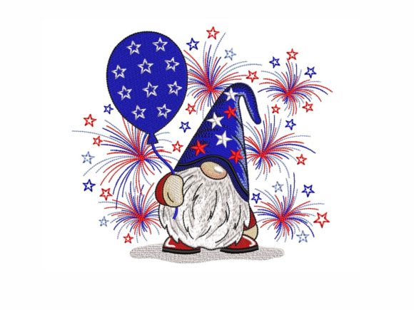 American Gnome 4th of July Gnome