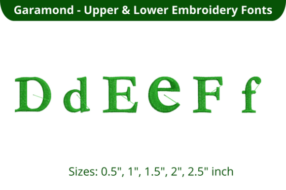 Garamond Font DEF