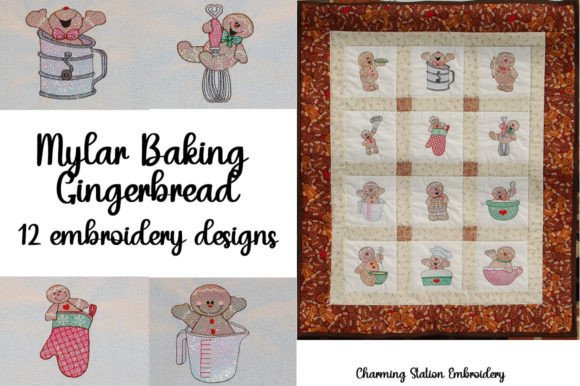 Mylar Baking Gingerbread