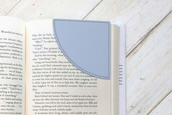 Rounded Corner Bookmark ITH Applique