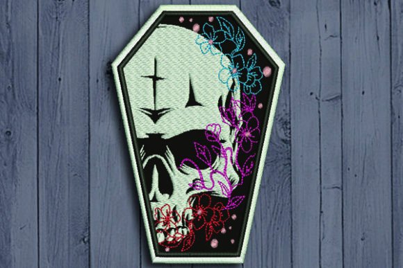 Skull in a Coffin