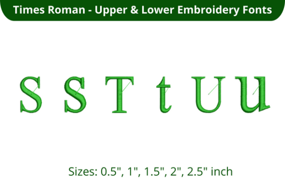 Times Roman Font STU