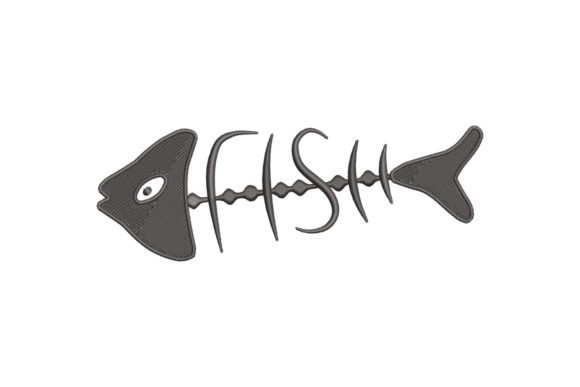 Word Fish Fishbone